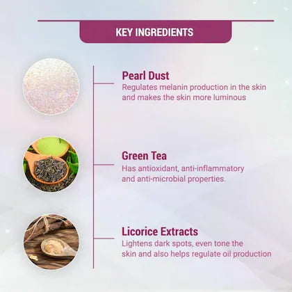 Lotus Herbals Radiant Pearl Cellular Lightening Facial Kit, 37g