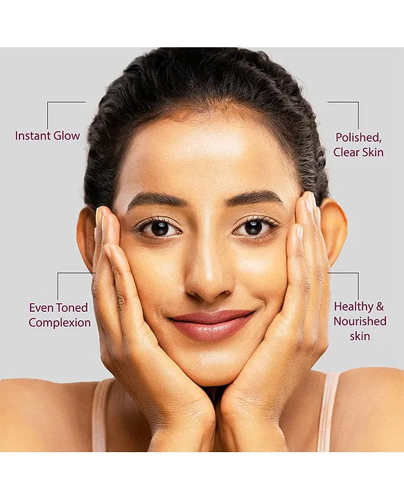 Lotus Herbals WhiteGlow Insta Glow Fairness 4-in-1 Facial Kit, 40g