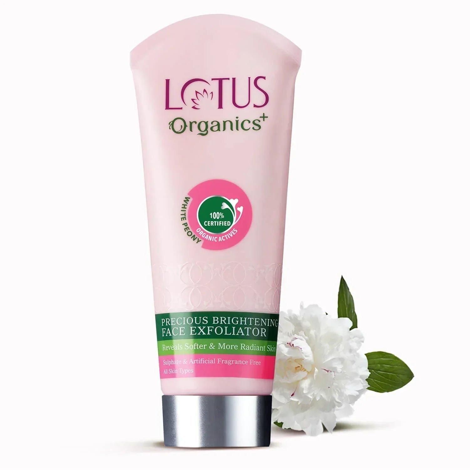 LOTUS ORG Precious Brightening Face Exfoliator 100g - Indicrest
