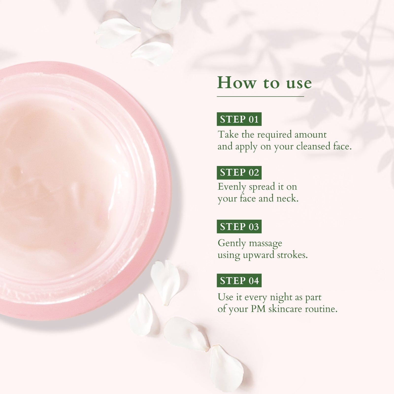 Lotus Organics+ Precious Brightening Night Creme White Peony, 30g – Hydrate & Revitalize Skin