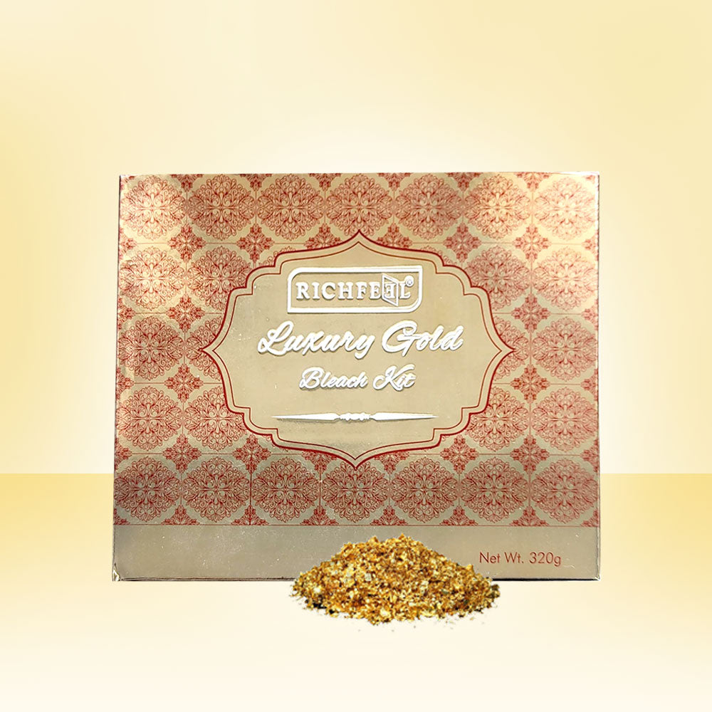 Richfeell Luxury Gold Bleach Kit 320 g - Buy from Indicrest