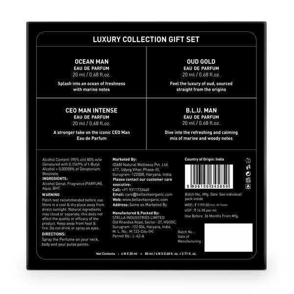Luxury Collection Gift Set - 4 x 20ml - Image 9 - Indicrest