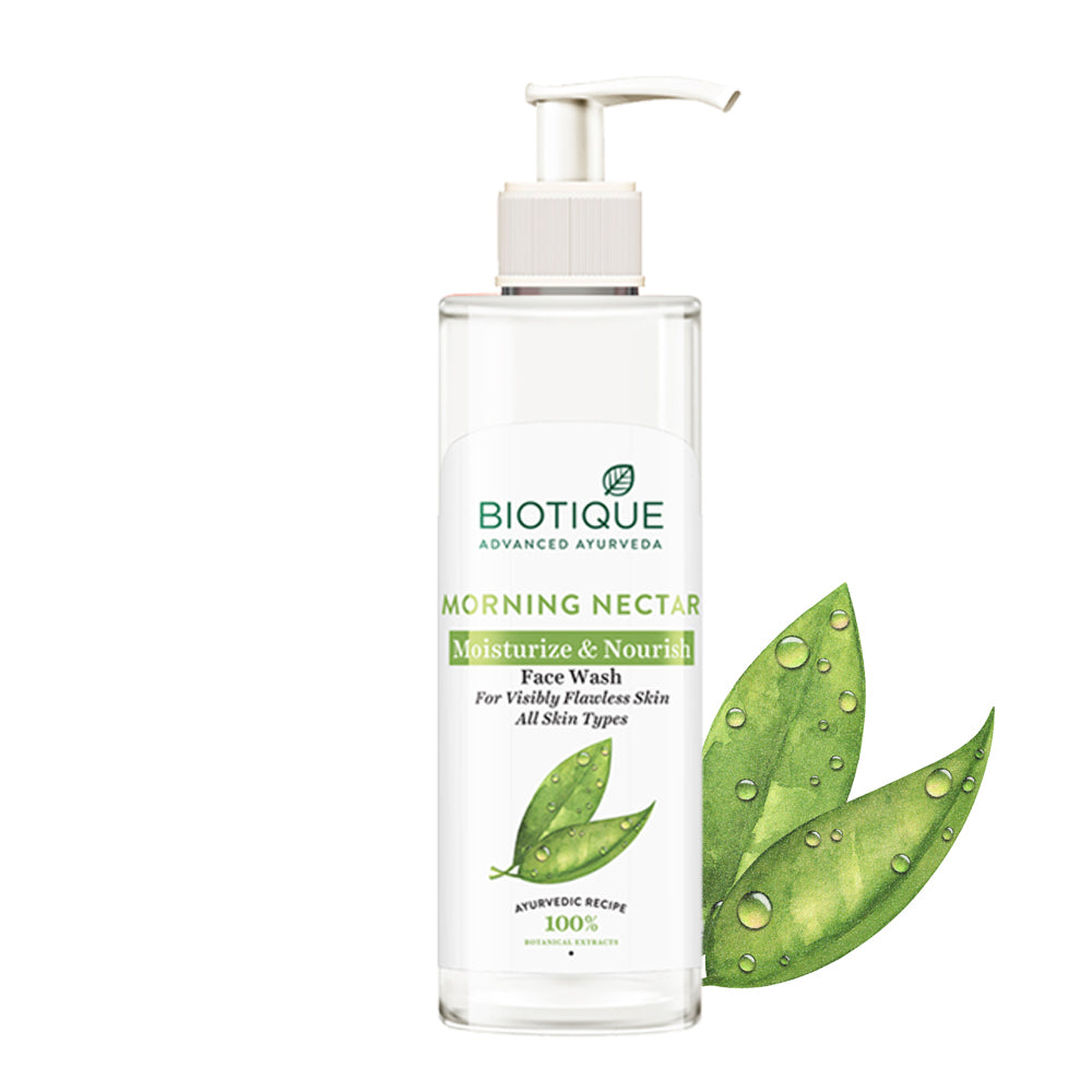Biotique Morning Nectar Moisturize & Nourish Face Wash, 100ml - Image 8 - Buy from Indicrest