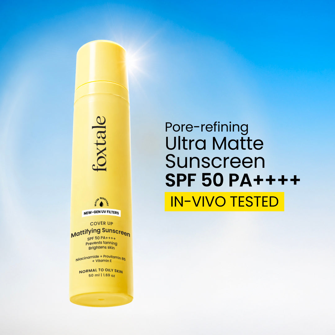Foxtale Rapid Wrinkle Reduction SPF 70 Matte Finish Sunscreen + 0.15% Retinol Night Serum - Image 8 - Buy from Indicrest