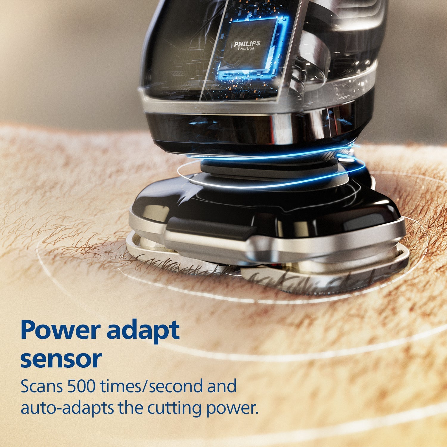 Philips Electric Shaver for Men | Wet&Dry Electric Shaver with SkinIQ | Triple Action Lift&Cut Technology | Dual SteelPrecision Blades | 360Â° Precision Flexing Head | Power Adapt Sensors | Triple Action Lift&Cut | X9000/10