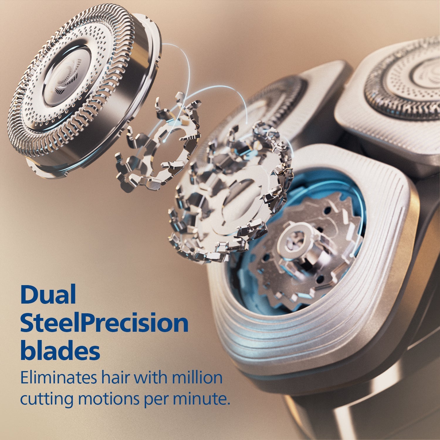 Philips Electric Shaver for Men | Wet&Dry Electric Shaver with SkinIQ | Triple Action Lift&Cut Technology | Dual SteelPrecision Blades | 360Â° Precision Flexing Head | Power Adapt Sensors | Triple Action Lift&Cut | X9000/10