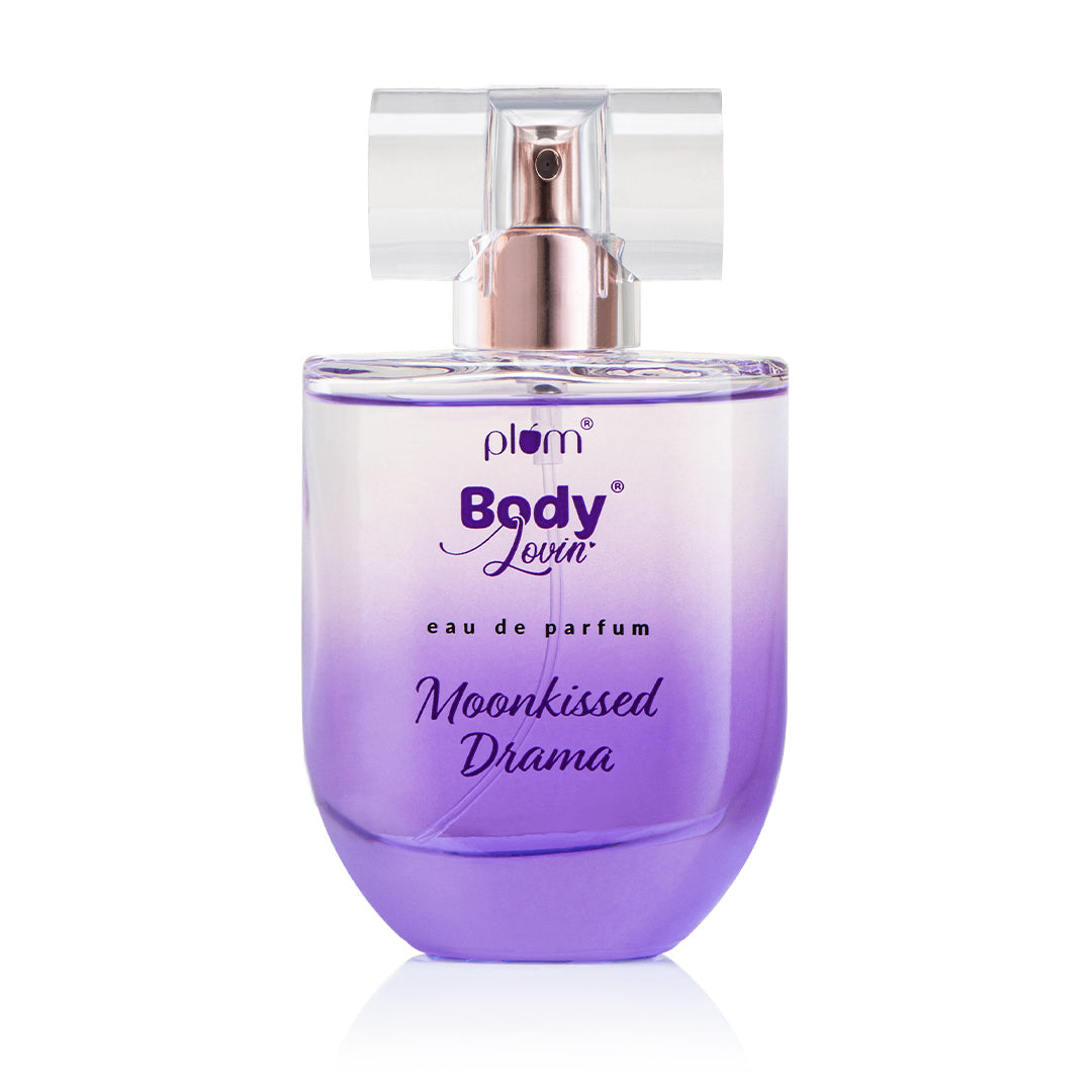 Plum Moonkissed Drama Eau De Parfum (Perfume) by Plum BodyLovin' | Long Lasting | Floral-Musky Fragrance | Supremely Luxurious | Perfect For All Occasions, 50ml