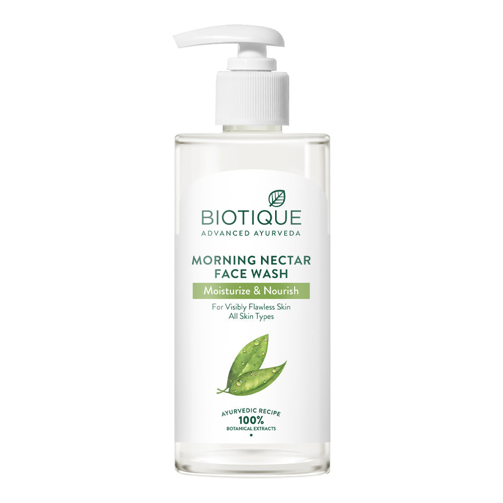 Biotique Morning Nectar Moisturize & Nourish Face Wash, 100ml - Image 6 - Buy from Indicrest