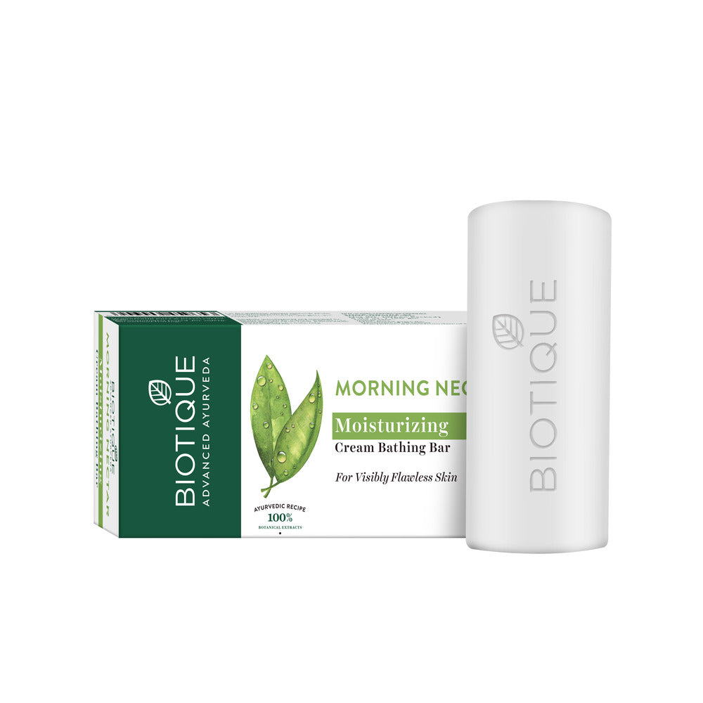 Biotique Morning Nectar Moisturizing Cream Bathing Bar, 150g - Buy from Indicrest