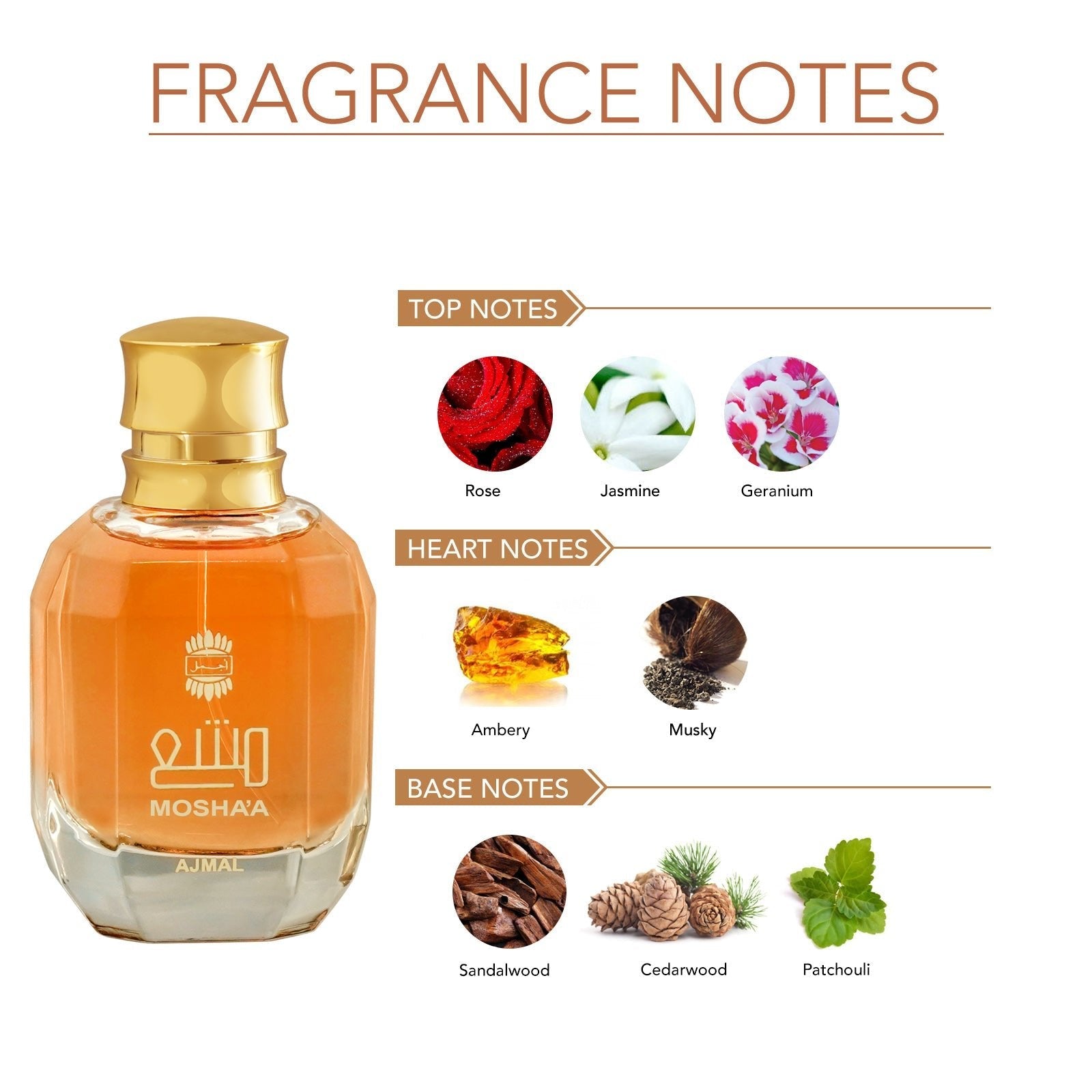 MOSHAA Perfume 50ML for Men & Women - Image 2 - Buy from Indicrest