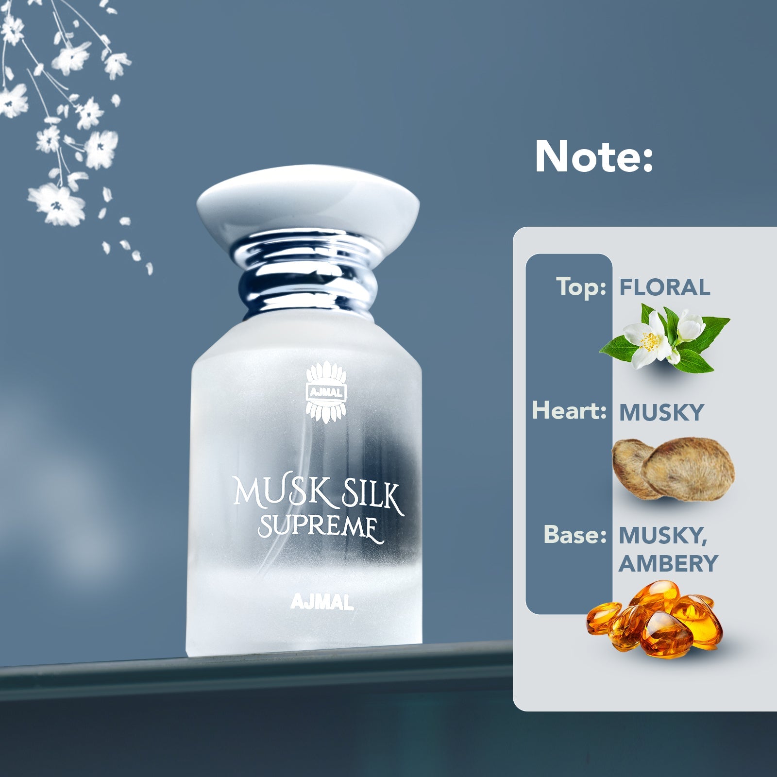 MUSK SILK Perfume 50ML for Unisex - Image 4 - Buy from Indicrest