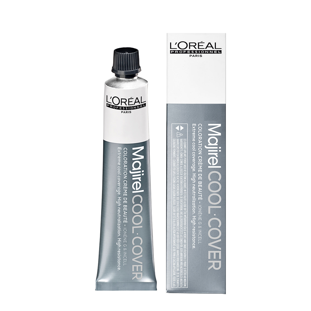 L'Oreal Professionnel Paris Majirel - Cool Cover 5.1 (Light Ash Brown) Hair Color, 49.5 g Buy at Indicrest Image 3