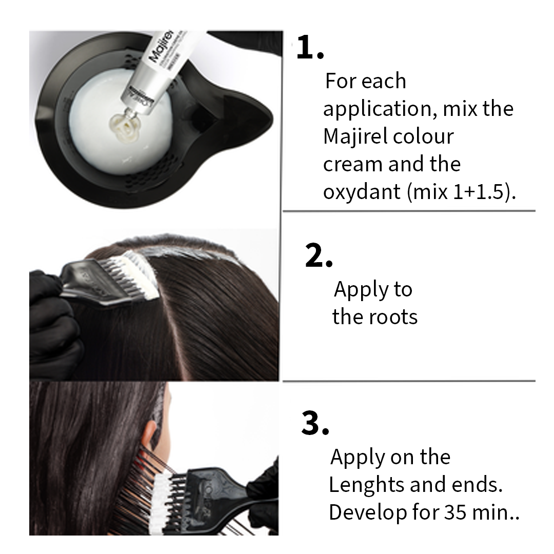 L'Oreal Professionnel Paris Majirel 4.26 Red Iridescent Brown 49.5 g Buy at Indicrest Image 4