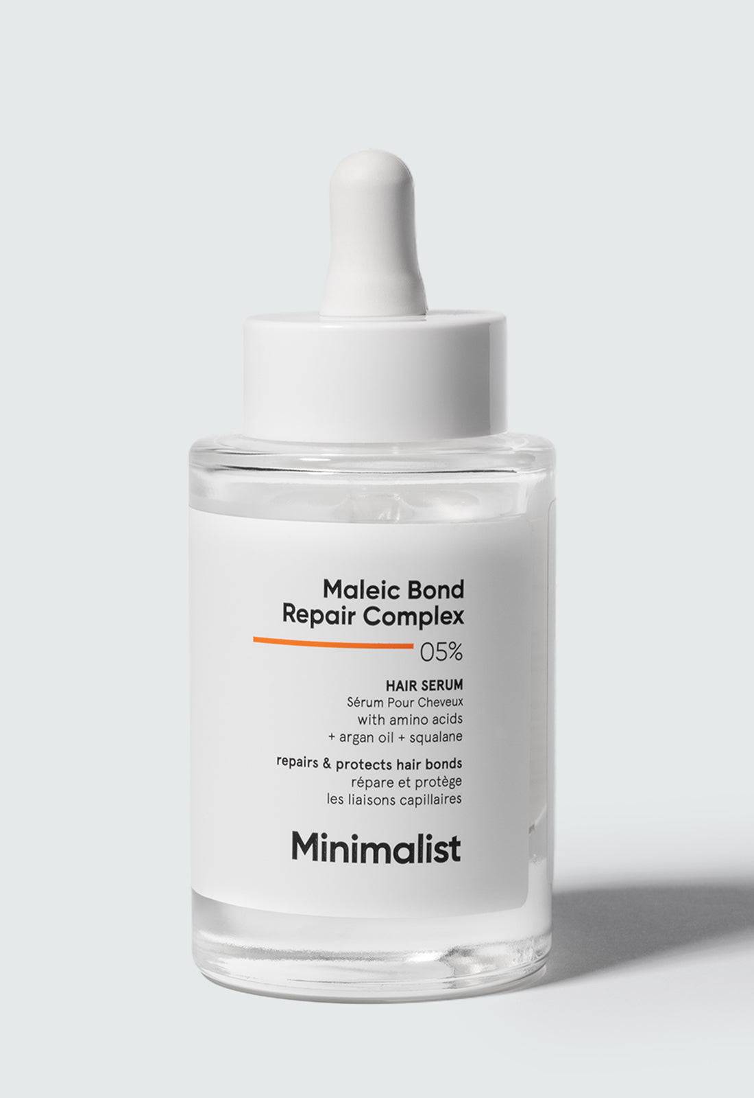 Minimalist Maleic Bond Repair Complex 5% Hair Serum For Repairs and protect hair bonds, 50ml - Buy from Indicrest