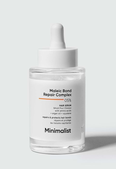Minimalist Maleic Bond Repair Complex 5% Hair Serum For Repairs and protect hair bonds, 10ml - Image 2 - Buy from Indicrest