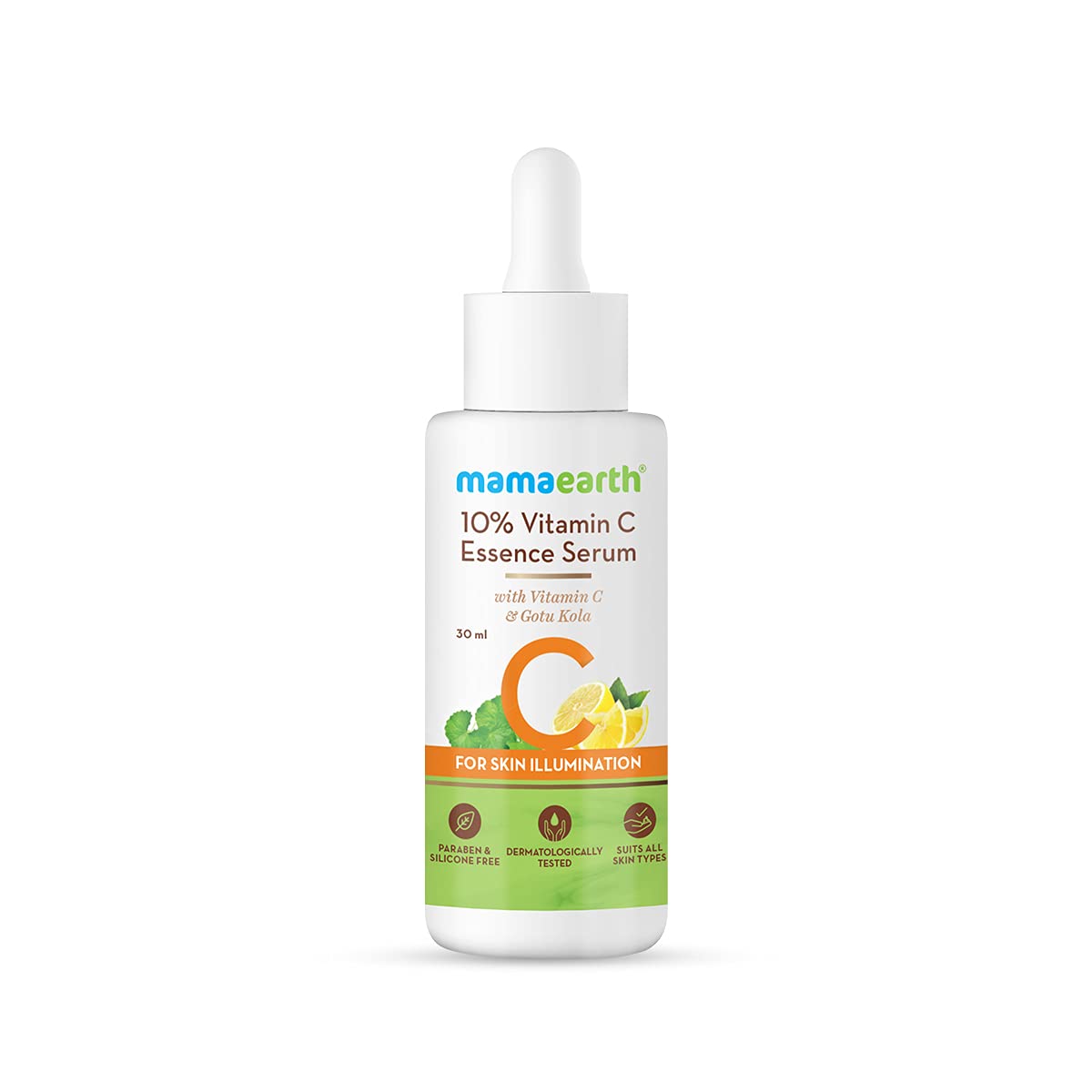 Mamaearth 10% Vitamin Essence Serum, 30ml - Indicrest