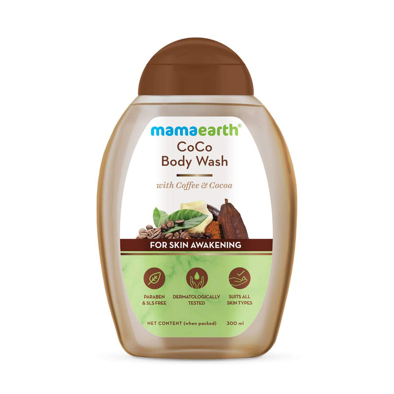 Mamaearth Coco Body Wash, 300ml - Indicrest Buy at Indicrest