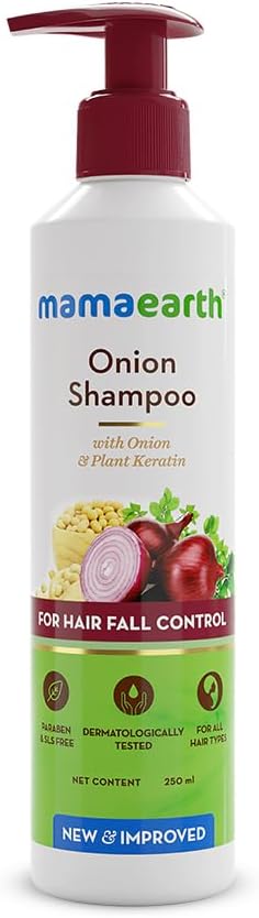Mamaearth Onion Shampoo, 250ml - Indicrest