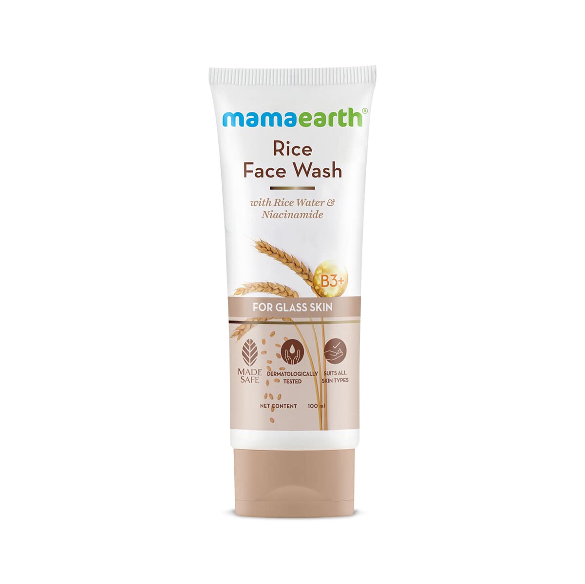 Mamaearth Rice Water Face Wash, 100ml - Indicrest
