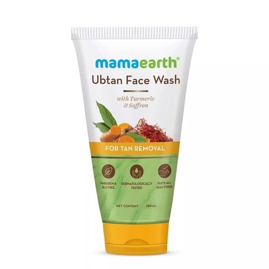 Mamaearth Ubtan Face Wash, 150g - Indicrest Buy at Indicrest