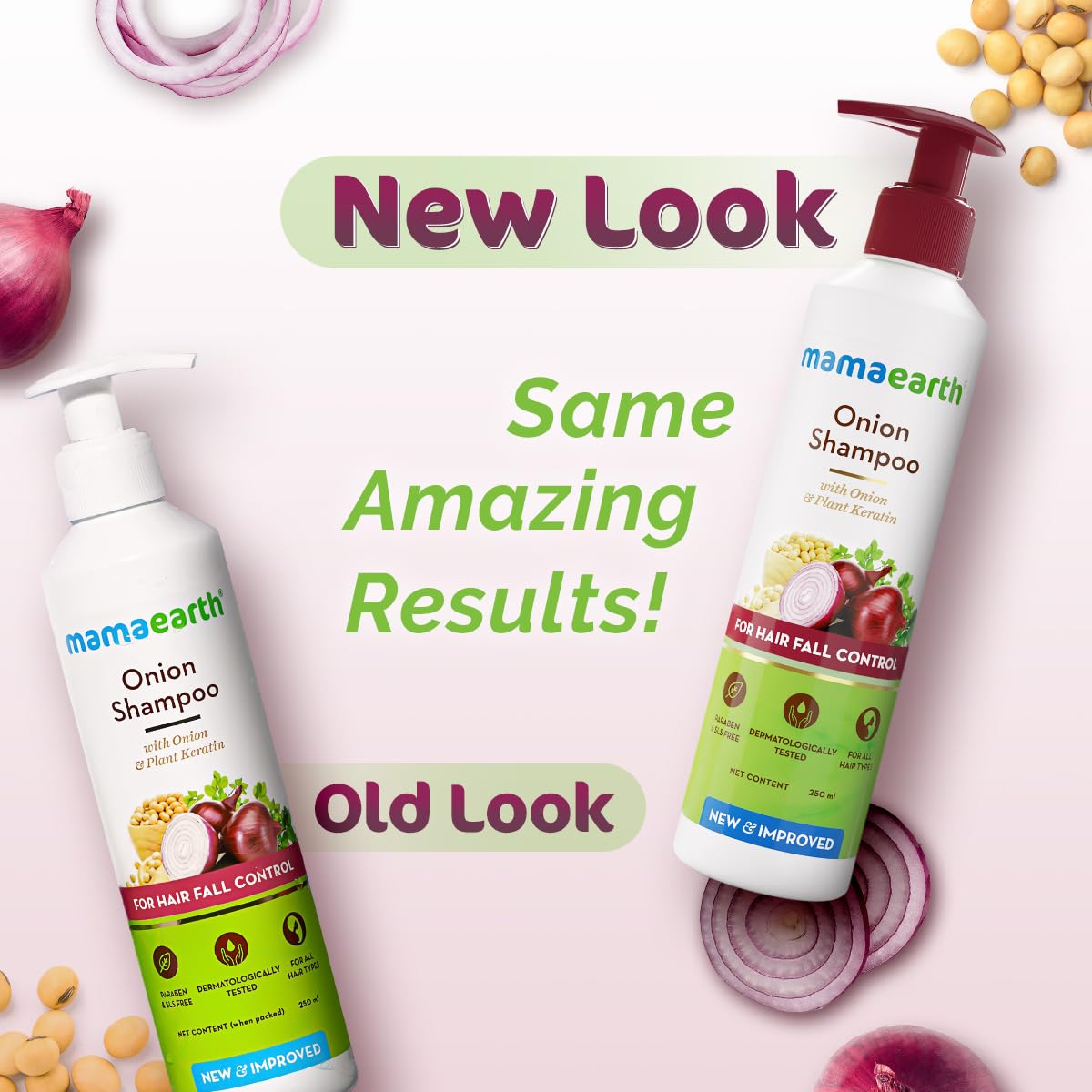 Mamaearth Onion Shampoo, 250ml buy at Indicrest Image 2