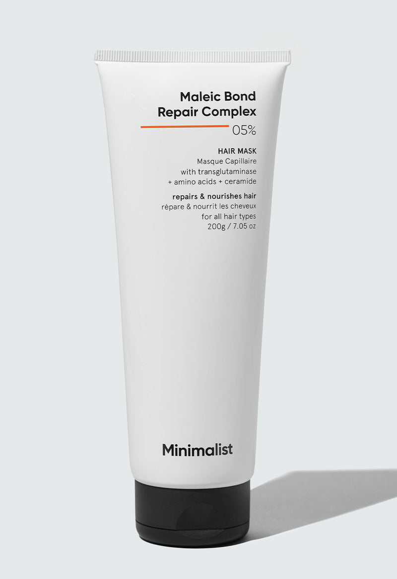 Minimalist Maleic Bond Repair Complex 5% Hair Mask For Repairs and nourishes hair, 200g - Buy from Indicrest