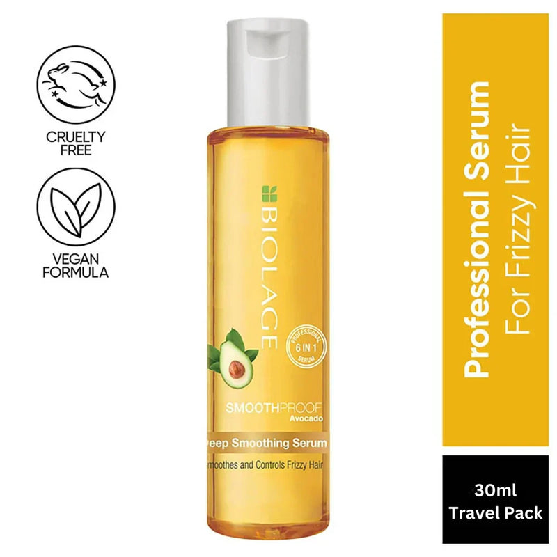 Matrix Biolage Smoothproof Deep Smoothing 6-In-1 Professional Hair Serum (30 ml) - Indicrest Buy at Indicrest