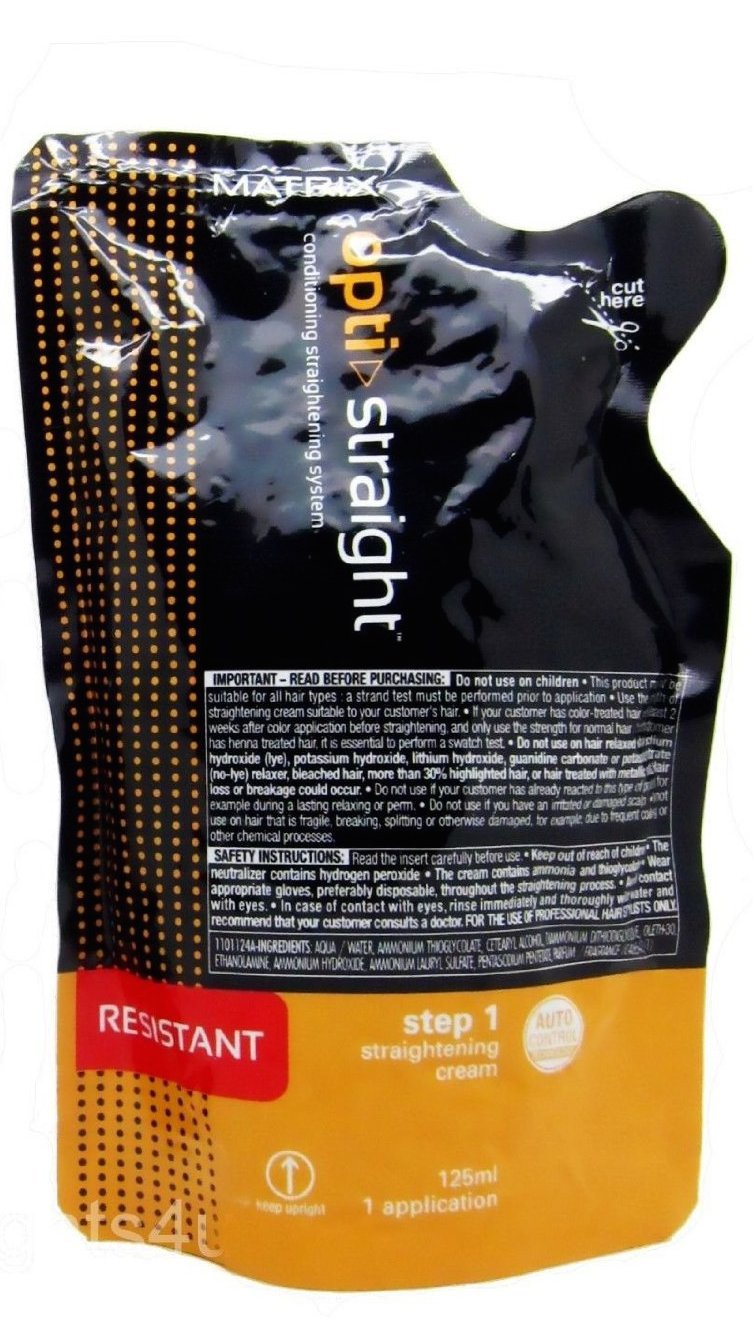 Matrix Opti Straight RESISTANT Straightening Cream - (125ml) - Indicrest