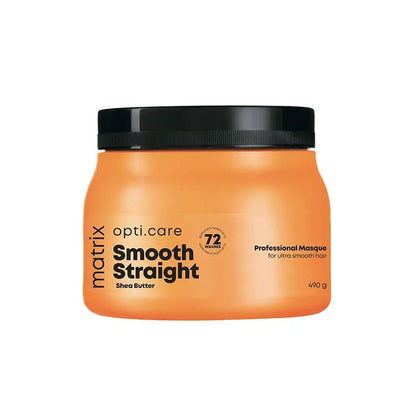 Matrix Opti.care Smooth Straight - Shea Butter Professional Hair Masque, 490g