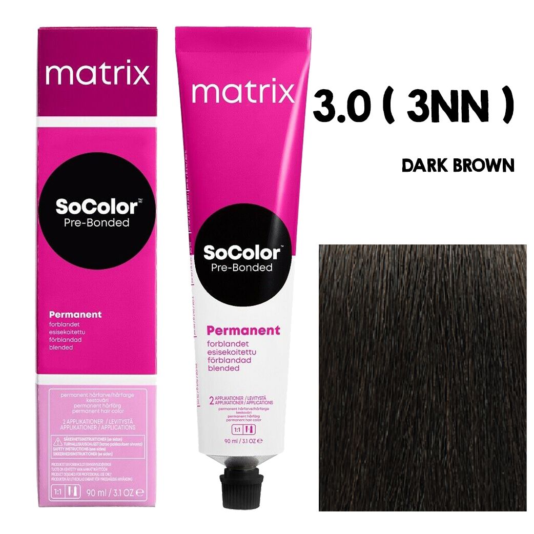 Matrix SoColor 3.0 - 3NN (Dark Brown) - (90ml) - Indicrest