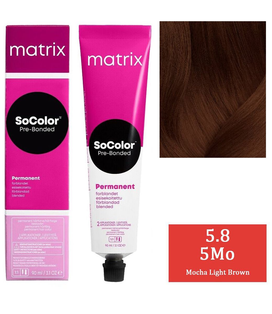 Matrix SoColor 5.8 - 5Mo (Mocha Light Brown) - (90ml) - Indicrest