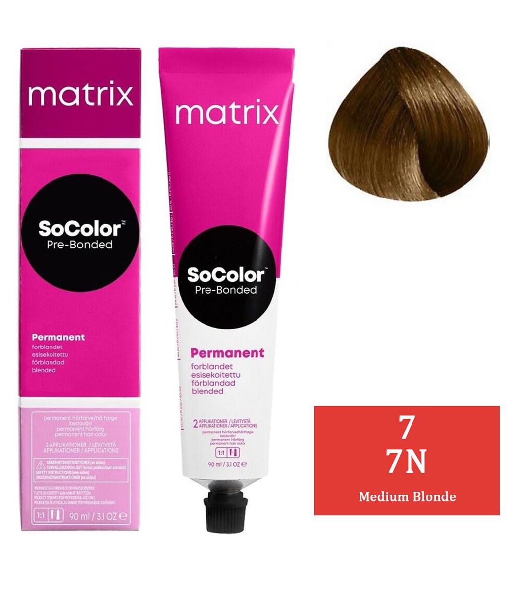Matrix SoColor 7 - 7NN (Medium Blonde) - (90ml) - Indicrest