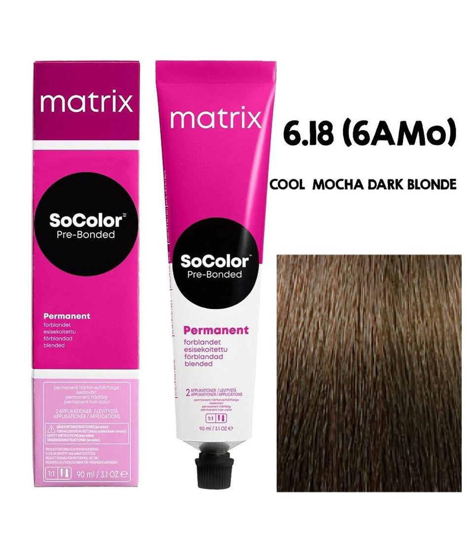 Matrix SoColor Cera-Oil enriched mocha blonde shade