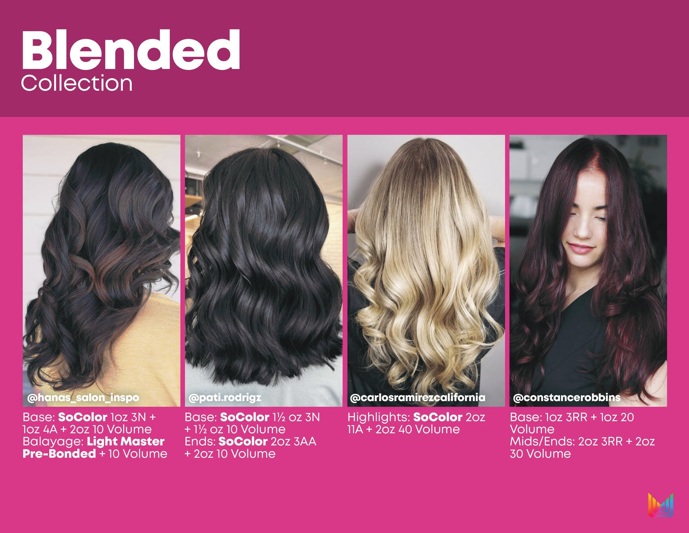 Matrix SoColor golden brown color for women