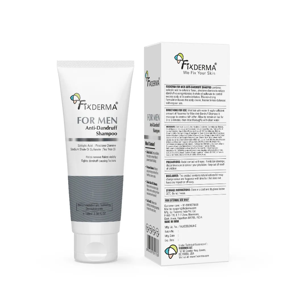 Fixderma FOR MEN Anti-Dandruff Shampoo, 100ml - Image 9 - Buy from Indicrest