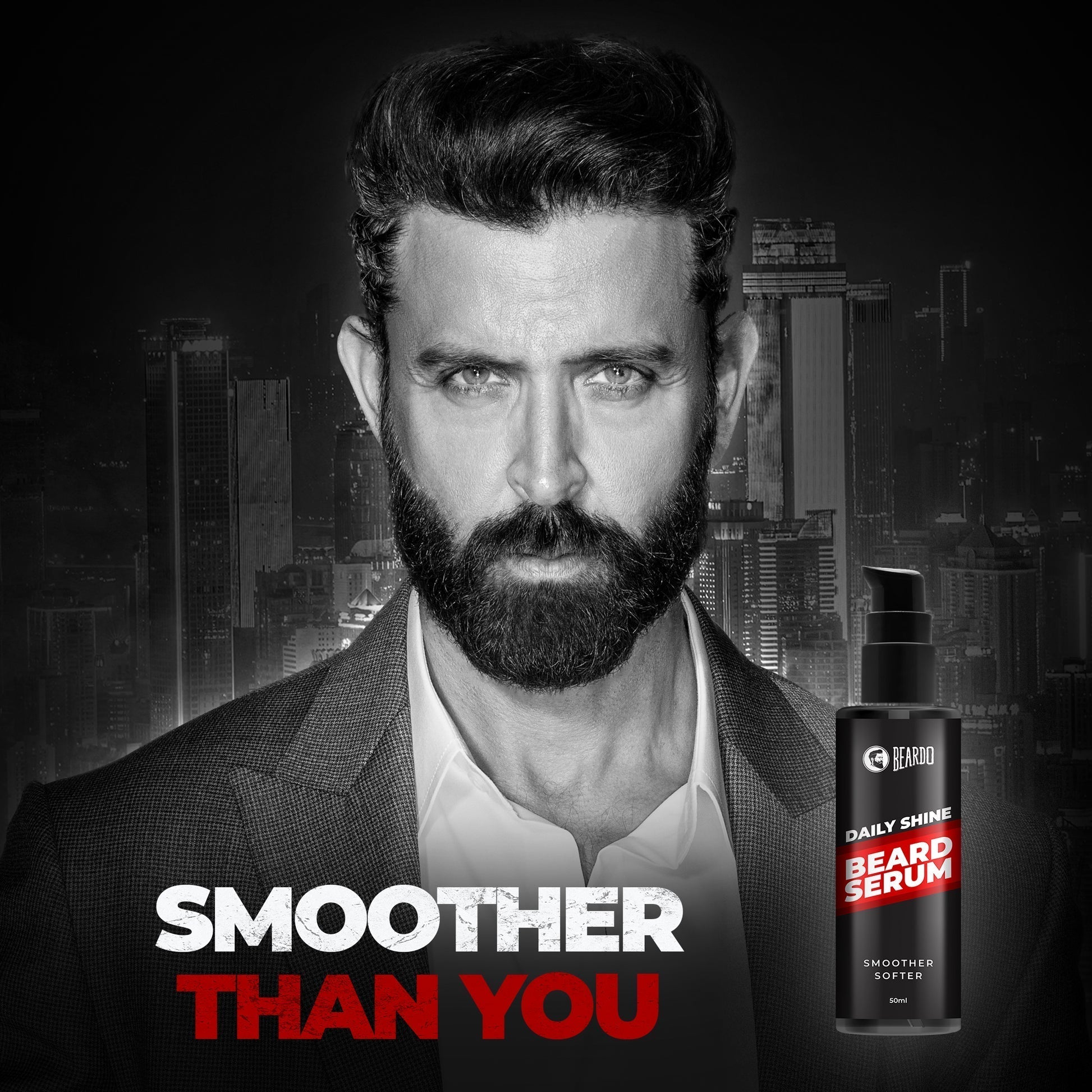 Men's Beard Serum with Argan and Vitamin E