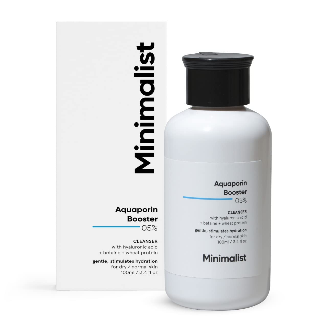 Minimalist Aquaporin Booster 5% Cleanser, 100ml - Indicrest