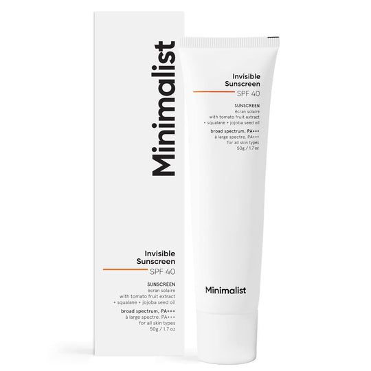 Minimalist Invisible Sunscreen SPF 40 - Indicrest Buy at Indicrest