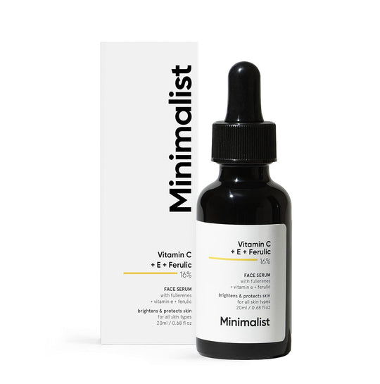 Minimalist Vitamin C + E+ Ferulic 16% - Indicrest Buy at Indicrest