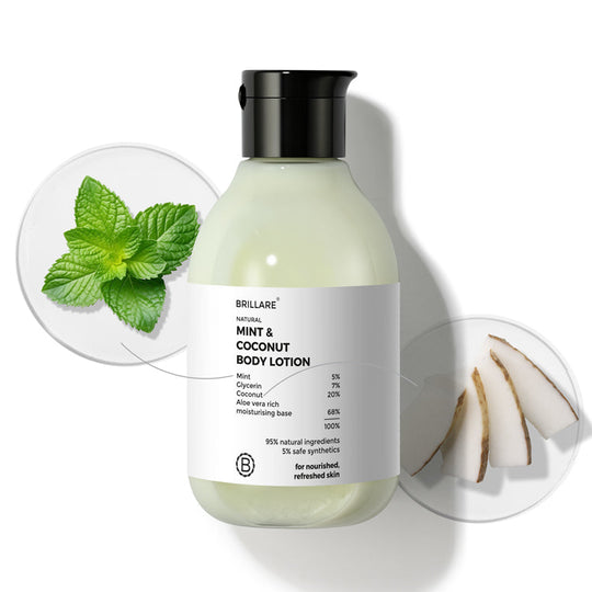 Brillare Mint & Coconut Body Lotion, 200ml - Buy from Indicrest