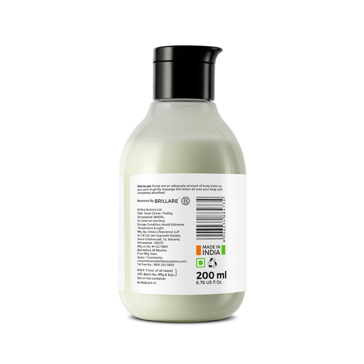 Brillare Mint & Coconut Body Lotion, 200ml - Image 7 - Buy from Indicrest
