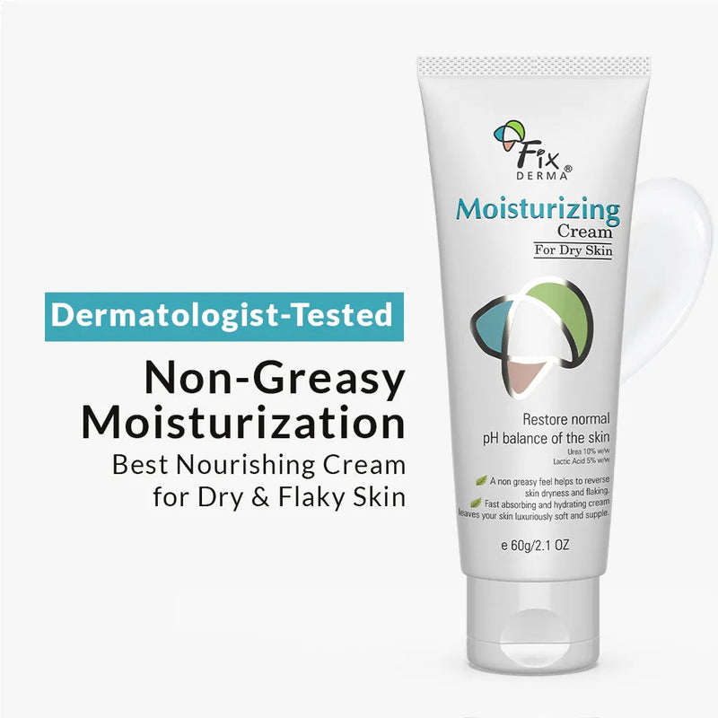 Fixderma Moisturizing Cream for Dry Skin | Intensely Moisturizing Cream for Dry & Flaky Skin, 60g - Buy from Indicrest