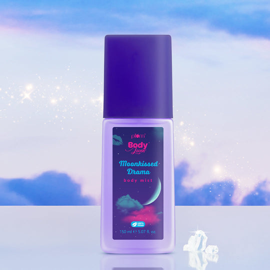 Plum Moonkissed Drama Body Mist by Plum BodyLovin' | Floral-Musky Fragrance | Long Lasting | Perfect For All Occassions | Travel-Friendly | Perfume Body-Spray, 150ml Buy at Indicrest