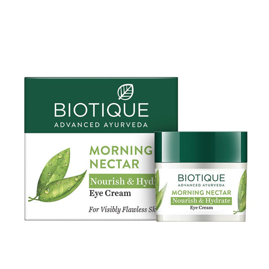 Biotique Morning Nectar Under Eye Cream Visibly Flawless, 15g - Buy from Indicrest