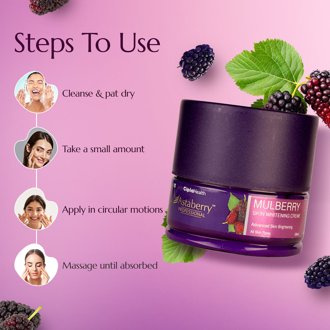 Astaberry Professional Mulberry Whitening Creme - Image 6 - Buy from Indicrest