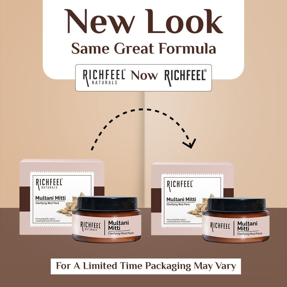 Richfeell Multani Mitti Clarifying Mud Pack 50 g - Image 2 - Buy from Indicrest