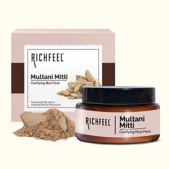 Richfeell Multani Mitti Clarifying Mud Pack 50 g - Buy from Indicrest