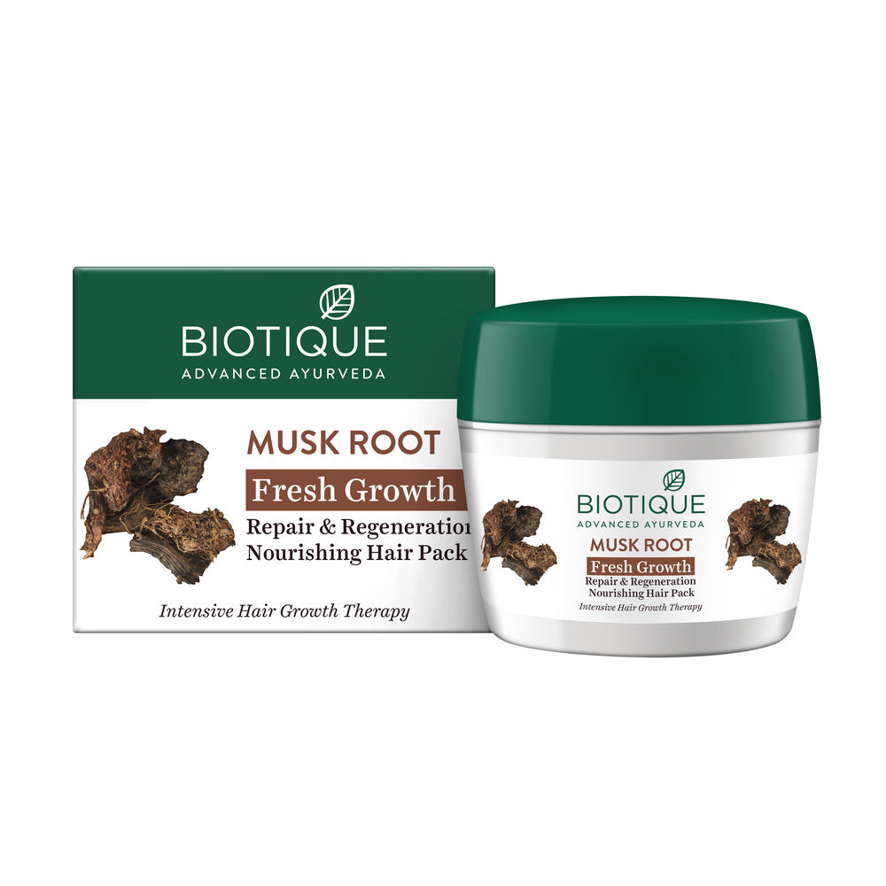 Biotique Musk Root Hair Mask, 230g - Buy from Indicrest