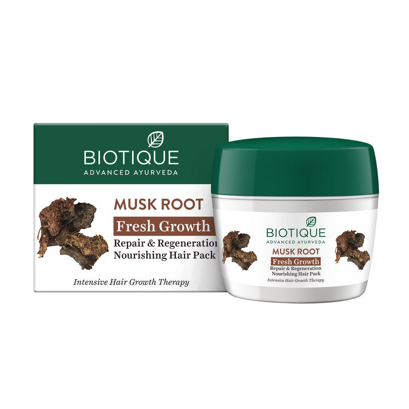 Biotique Musk Root Hair Mask, 230g - Buy from Indicrest