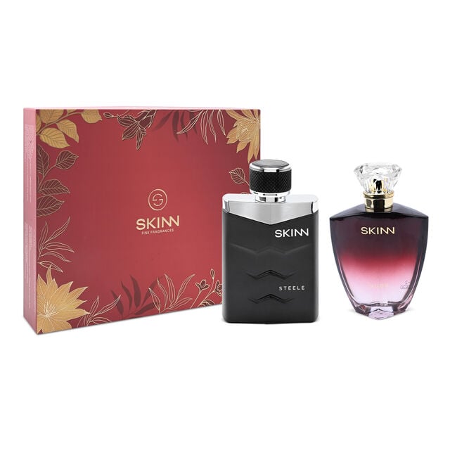 Skinn by Titan Gift Set for Men & Women, 100ml x 2 - Image 2 - Buy from Indicrest